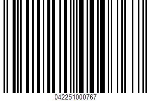 Specialty Crackers UPC Bar Code Specialty Crackers UPC Bar Code UPC: 042251000767