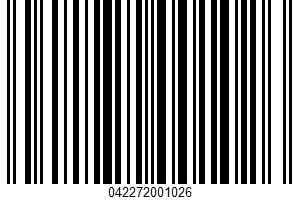 Spinach Pizza UPC Bar Code Spinach Pizza UPC Bar Code UPC: 042272001026