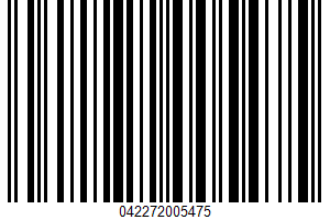 Organic Soups UPC Bar Code Organic Soups UPC Bar Code UPC: 042272005475