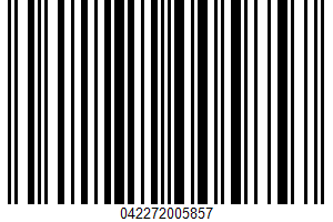 Organic Soups UPC Bar Code UPC: 042272005857