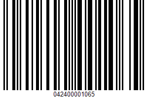 Quick Cooking Hot Wheat Cereal UPC Bar Code UPC: 042400001065