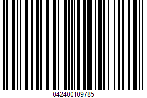 Cereal UPC Bar Code UPC: 042400109785