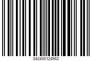 Cereal UPC Bar Code Cereal UPC Bar Code UPC: 042400124962