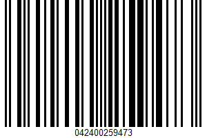 Cereal UPC Bar Code UPC: 042400259473