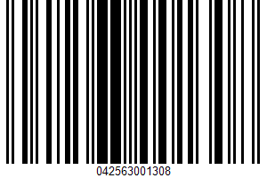 Woodstock, Organic Mixed Berries; Strawberries, Blueberries, Blackberries UPC Bar Code UPC: 042563001308