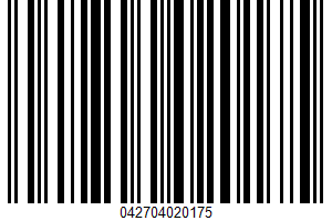 Cumberland Farms, Zero Calories Sparkling Beverage, Strawberry Kiwi UPC Bar Code Cumberland Farms, Zero Calories Sparkling Beverage, Strawberry Kiwi UPC Bar Code UPC: 042704020175