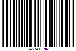 Fruit Drink Concentrate UPC Bar Code UPC: 042774300702