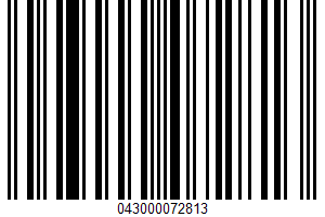 Flavored Chocolate Syrup UPC Bar Code UPC: 043000072813