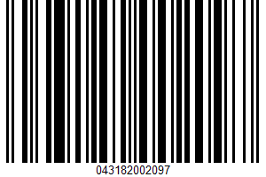 Organic Coconut Milk UPC Bar Code UPC: 043182002097