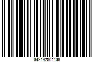 Organic Yogurt UPC Bar Code UPC: 043192801109