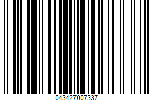 Lite Thousand Island Non-dairy Dressing UPC Bar Code UPC: 043427007337