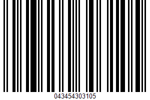 Meatless Chick'n Strips UPC Bar Code Meatless Chick'n Strips UPC Bar Code UPC: 043454303105