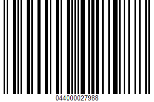 Nabisco, Triscuit, Rosemary & Olive Oil UPC Bar Code UPC: 044000027988