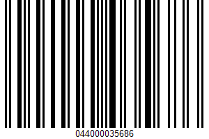 Chocolate Sandwich Cookies UPC Bar Code UPC: 044000035686