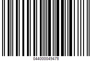 Chocolate Sandwich Cookies UPC Bar Code Chocolate Sandwich Cookies UPC Bar Code UPC: 044000049478