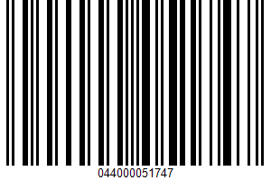 Crackers UPC Bar Code Crackers UPC Bar Code UPC: 044000051747