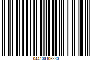 Low Fat Cottage Cheese UPC Bar Code UPC: 044100106330