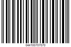 Frozen Dairy Dessert UPC Bar Code Frozen Dairy Dessert UPC Bar Code UPC: 044100707070