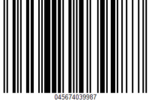 Old Fashioned Country White Bread UPC Bar Code UPC: 045674039987