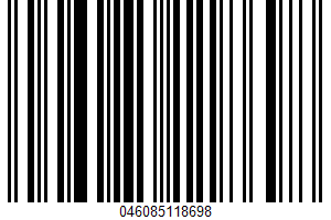 Vegetable Pasteurized Cheese UPC Bar Code UPC: 046085118698