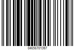 Chunk Light Tuna In Water UPC Bar Code Chunk Light Tuna In Water UPC Bar Code UPC: 04656701387