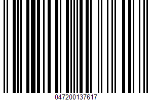 Cream Cheese Spread UPC Bar Code UPC: 047200137617