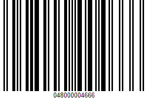 Chunk Light Tuna Il Oil UPC Bar Code Chunk Light Tuna Il Oil UPC Bar Code UPC: 048000004666