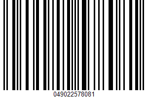 Whole Cashews UPC Bar Code Whole Cashews UPC Bar Code UPC: 049022578081