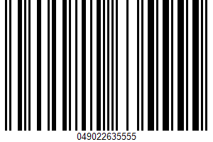 Nice!, Ripe & Pitted Large Olives UPC Bar Code UPC: 049022635555