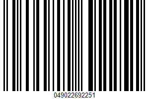 Tri-color Tortilla Chips UPC Bar Code Tri-color Tortilla Chips UPC Bar Code UPC: 049022692251