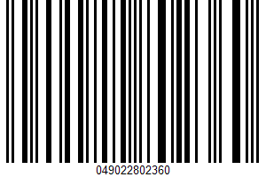 Deluxe Filled Hard Candy Mix UPC Bar Code Deluxe Filled Hard Candy Mix UPC Bar Code UPC: 049022802360