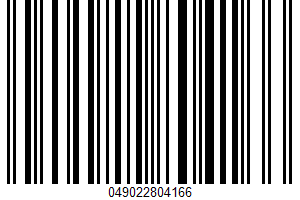 100% Juice UPC Bar Code 100% Juice UPC Bar Code UPC: 049022804166