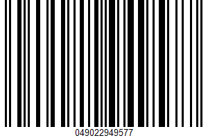 Apple Sauce UPC Bar Code Apple Sauce UPC Bar Code UPC: 049022949577