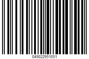 Triple Berry UPC Bar Code UPC: 049022951051