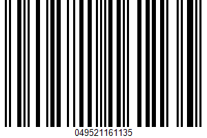 Smoked Bacon Hot Polish Sausage UPC Bar Code UPC: 049521161135