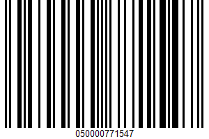 Concentrated Coffee Creamer UPC Bar Code UPC: 050000771547