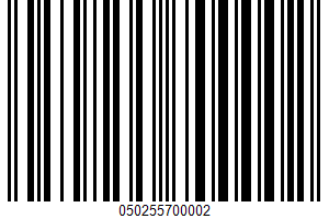 Milk Chocolate With Whole Hazelnutt UPC Bar Code UPC: 050255700002