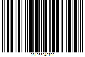 Sliced Black Olives UPC Bar Code UPC: 051933040700