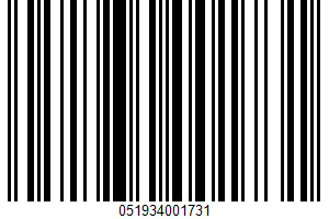 Fancy Mexican Cheese UPC Bar Code UPC: 051934001731