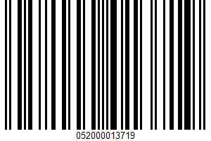 Smooth Finish Thirst Quencher UPC Bar Code UPC: 052000013719