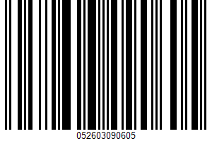 Non-dairy Beverage UPC Bar Code UPC: 052603090605