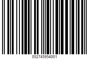 Solid Milk Chocolate Bunny UPC Bar Code UPC: 052745954001