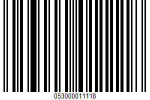 Cheddar Cheese With Pretzels UPC Bar Code UPC: 053000011118