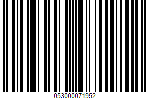 Low-moisture Whole-milk Mozzarella Cheese UPC Bar Code Low-moisture Whole-milk Mozzarella Cheese UPC Bar Code UPC: 053000071952