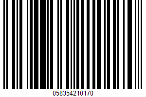 Drink Mix UPC Bar Code UPC: 058354210170
