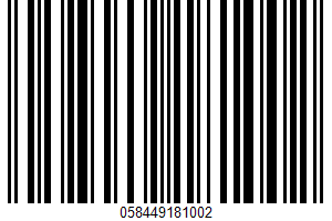 Organic Cereal UPC Bar Code Organic Cereal UPC Bar Code UPC: 058449181002