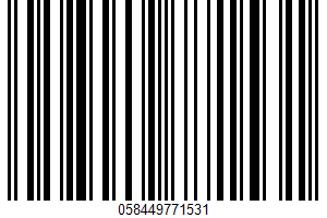 Cereal UPC Bar Code UPC: 058449771531