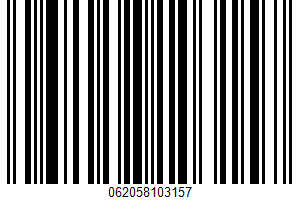 Thai Cooking Sauce UPC Bar Code UPC: 062058103157