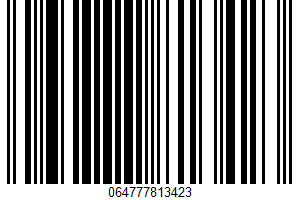 Johnvince Foods, Dried Blueberries UPC Bar Code UPC: 064777813423