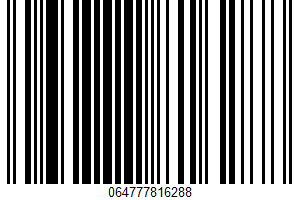 Sesame Sticks UPC Bar Code UPC: 064777816288